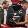 Loch Lomond Coffee Co roasting in Balmaha